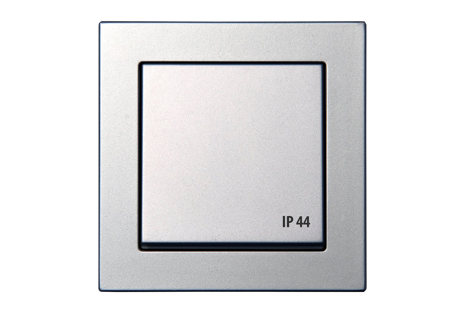 Kištukinis lizdas EPSILON su įžem, dangteliu, IP44 ir spyruokliniais kontakt, metalo sp. - 1