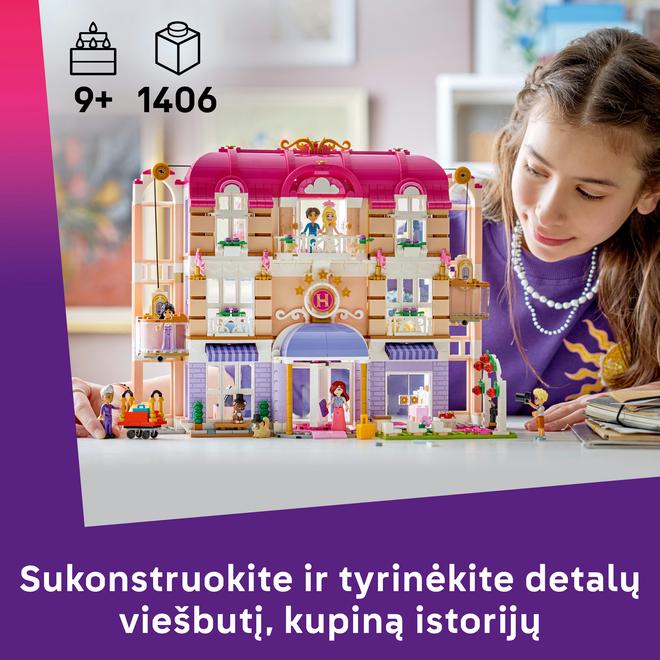 Konstruktorius LEGO Heartlake City Grand Hotel 42704 - 3