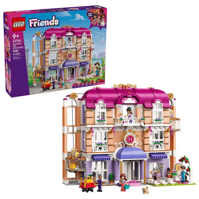 Konstruktorius LEGO Heartlake City Grand Hotel 42704 - 1