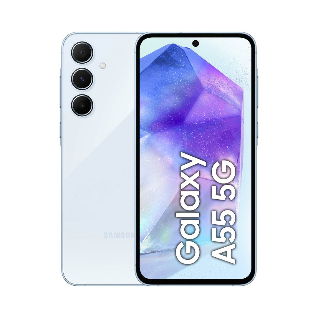 Samsung Galaxy A55 5G Dual Sim 128 GB, Mėlyna-0