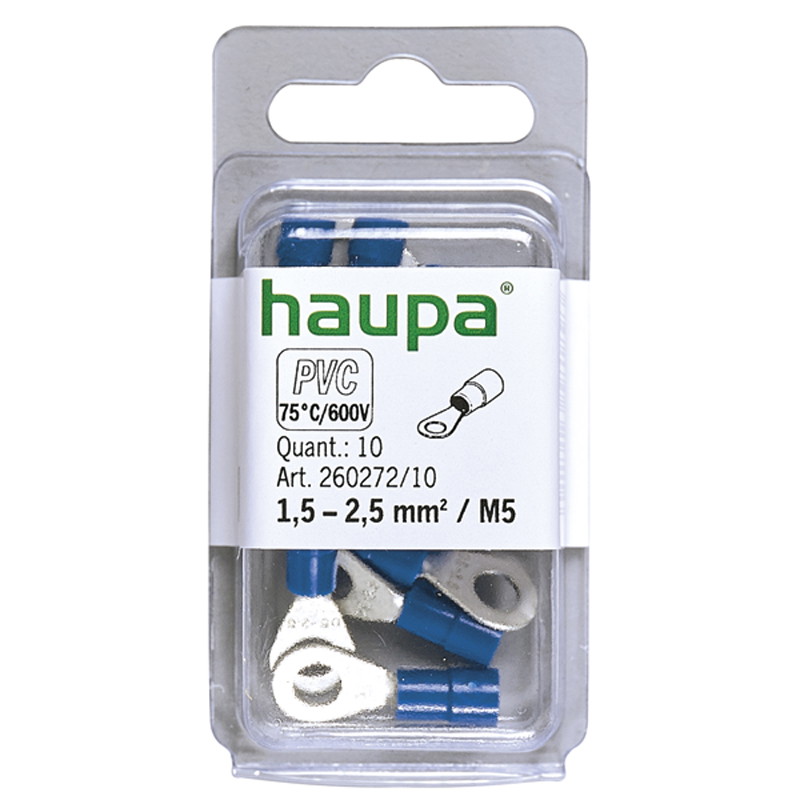 Antgalis laidų sujungimui HAUPA, 1,5-2,5mm M5-0