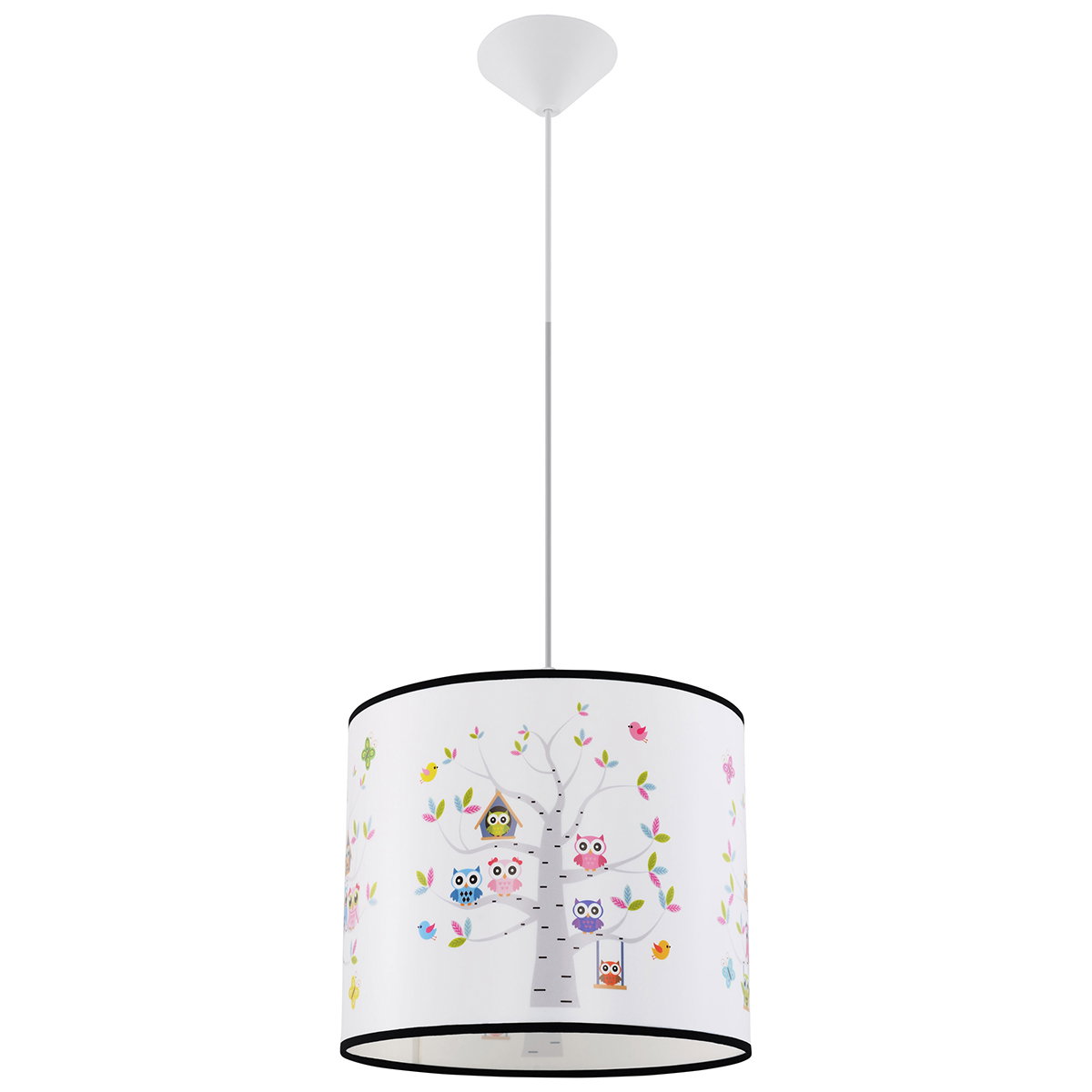 Pakabinamas šviestuvas SOLLUX OWLS 30, 1xE27, max 15 W LED, daugiaspalvis-0