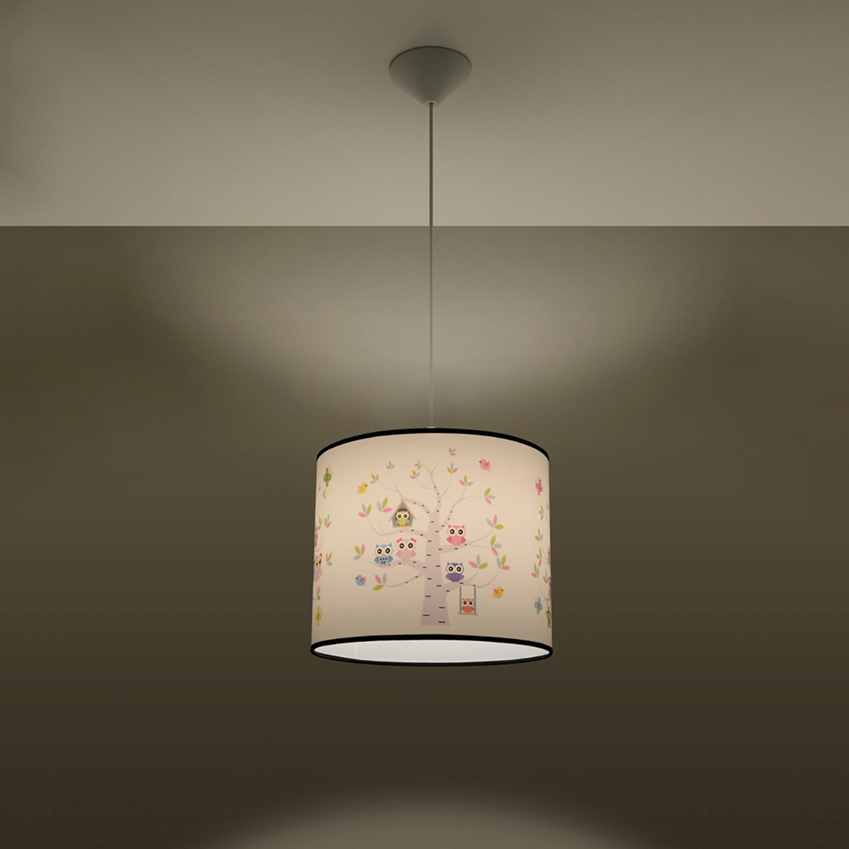 Pakabinamas šviestuvas SOLLUX OWLS 30, 1xE27, max 15 W LED, daugiaspalvis - 3