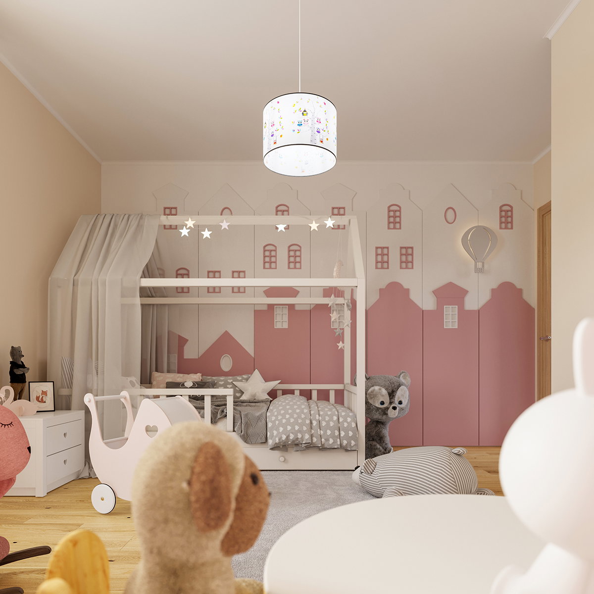 Pakabinamas šviestuvas SOLLUX OWLS 40, 1xE27, max 15 W LED, daugiaspalvis - 7
