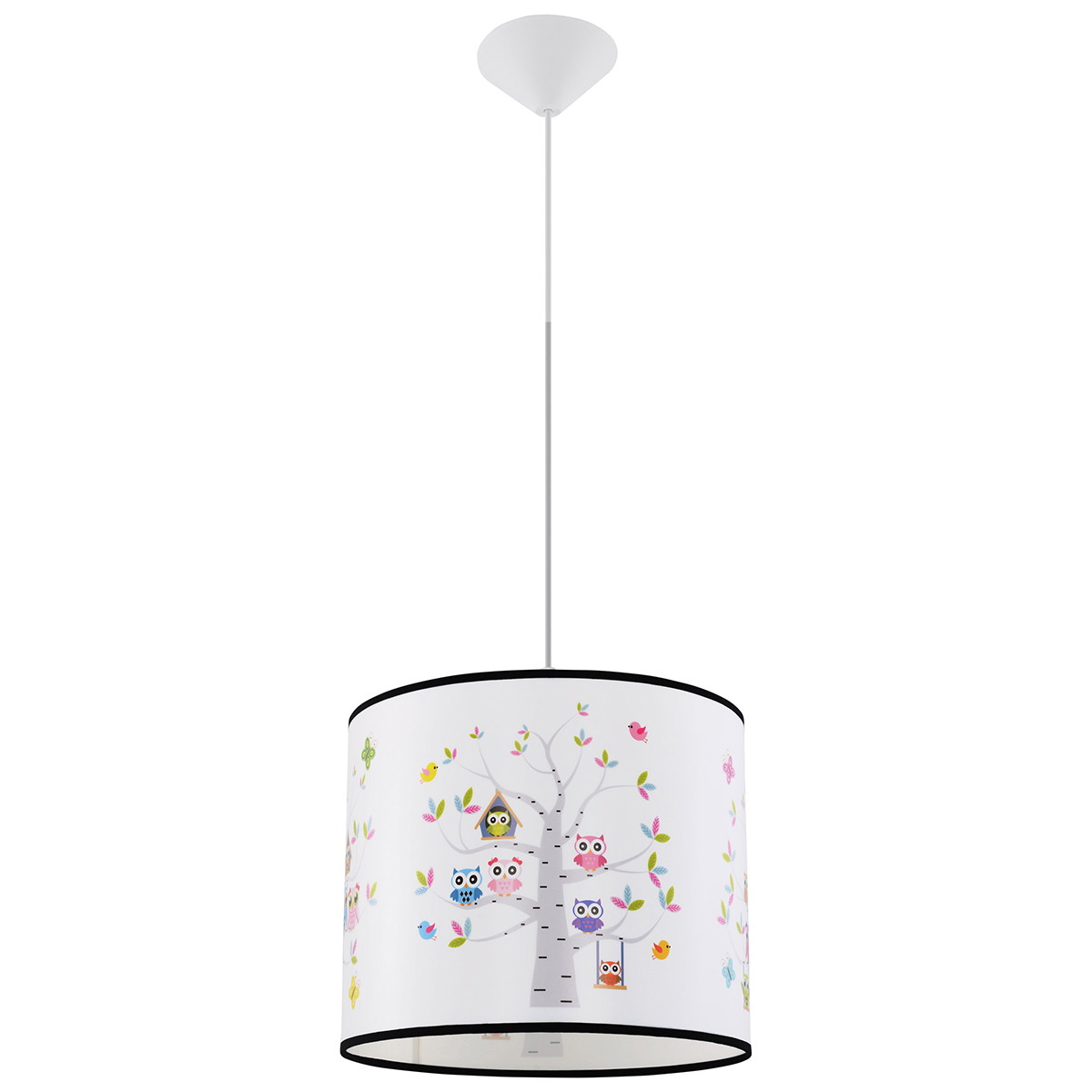 Pakabinamas šviestuvas SOLLUX OWLS 40, 1xE27, max 15 W LED, daugiaspalvis-0