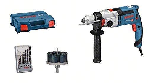 Elektrinis smūginis gręžtuvas BOSCH PRO GSB 24-2, 1100 W (su priedais)-0