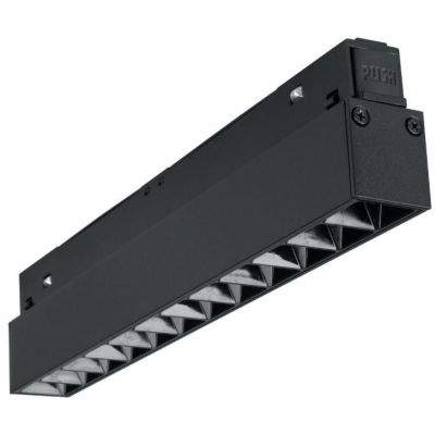 Magnetinis LED bėgelių šviestuvas DPM MTL-SPL-12W-B, 12 W, 4000 K, 960 lm, juodos sp.-1
