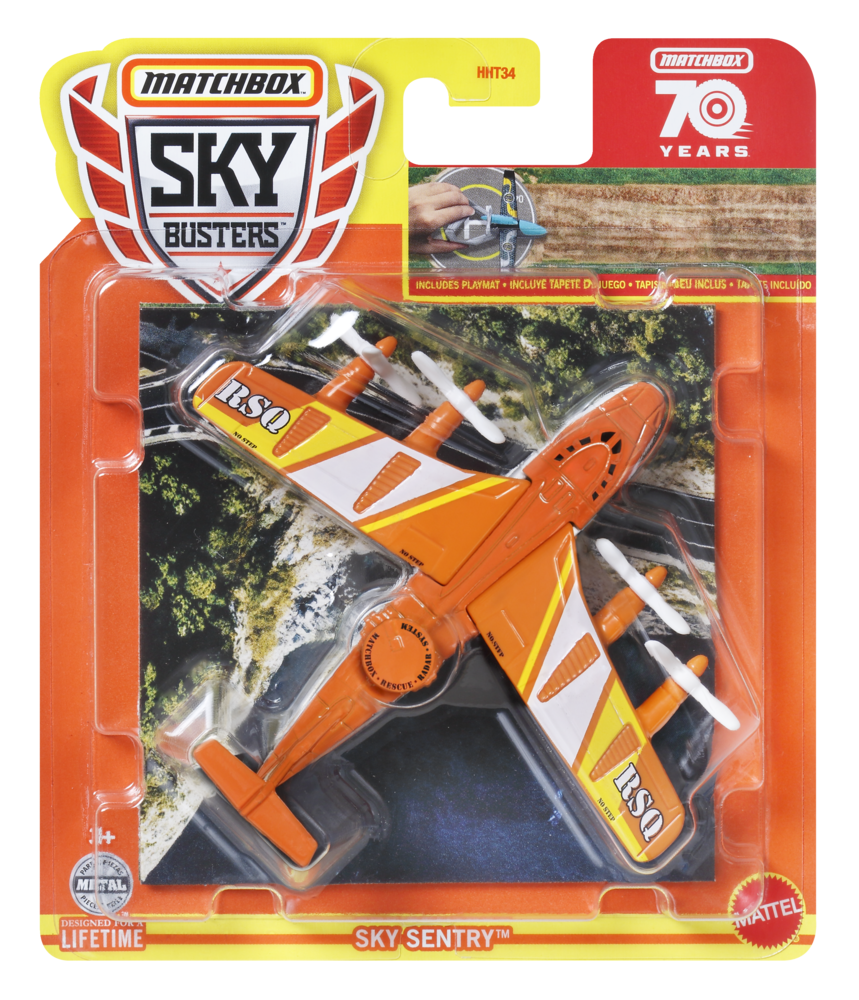 Matchbox lėktuvas su pakilimo taku - 6