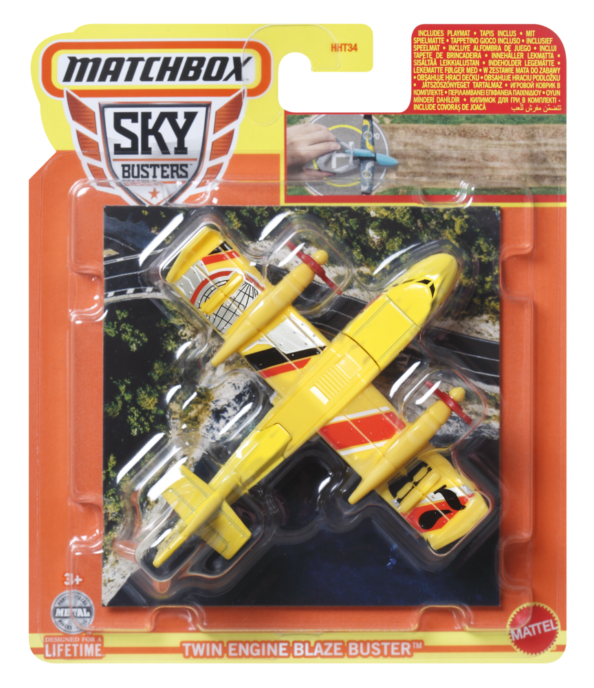 Matchbox lėktuvas su pakilimo taku - 5