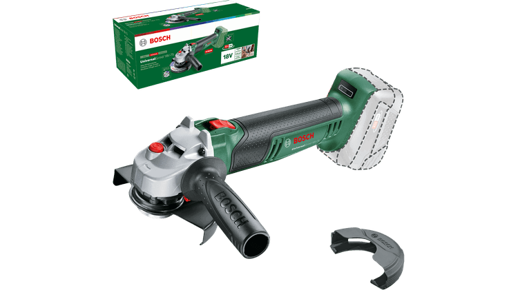 Akumuliatorinis kampinis šlifuoklis BOSCH UniversalGrind 18V-75, 18 V, 125 mm, be akumuliatoriaus - 2