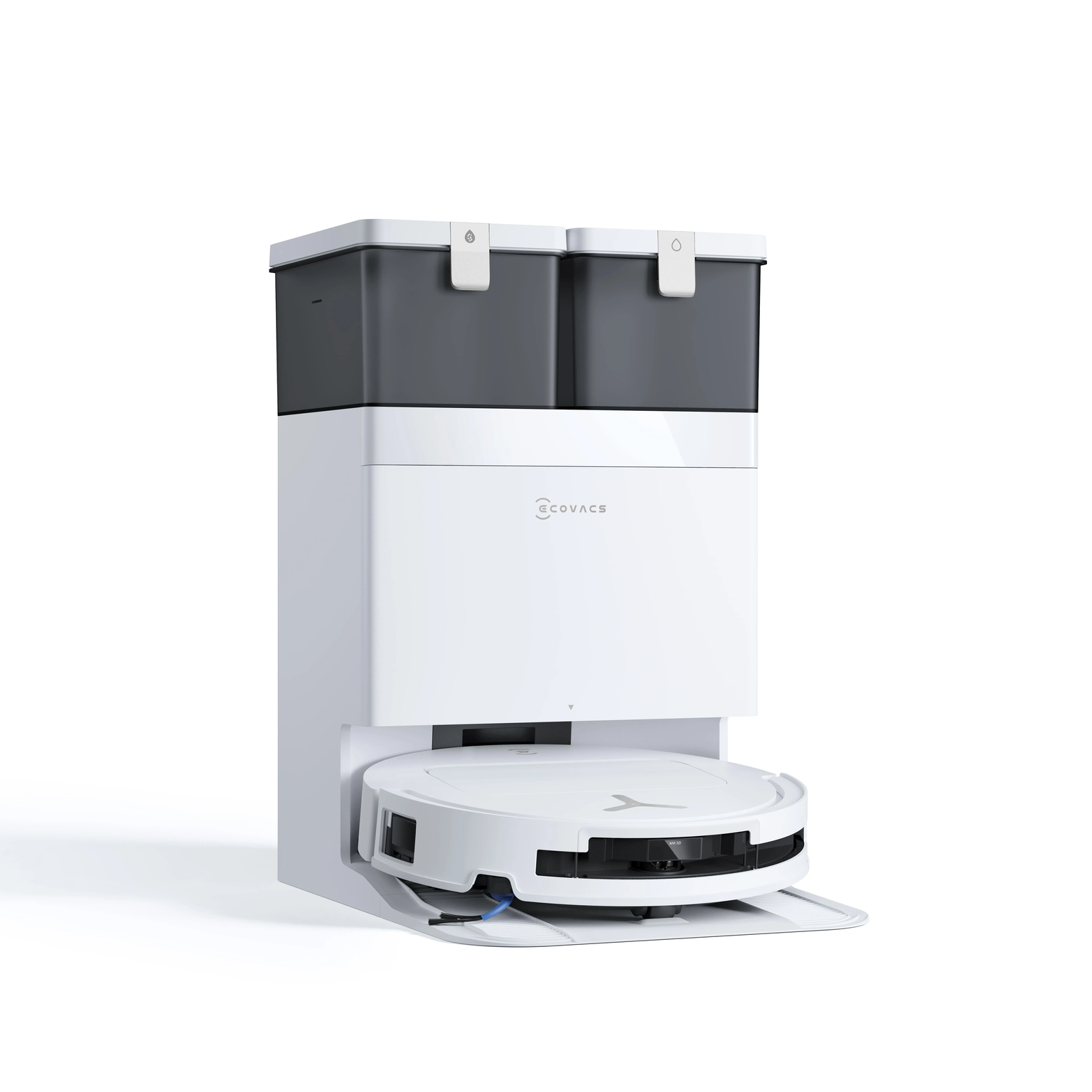 Dulkių siurblys - robotas  su stotele Ecovacs Deebot T50 Omni Gen3, balta sp. - 4