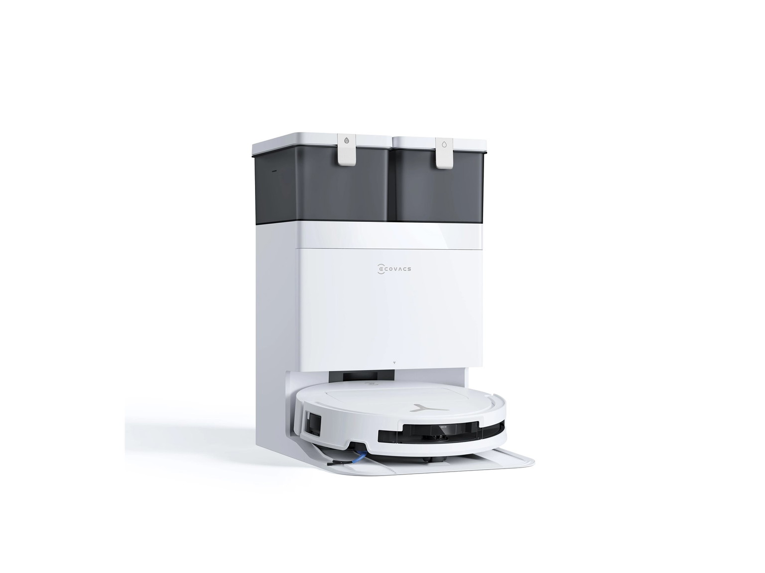 Dulkių siurblys - robotas  su stotele Ecovacs Deebot T50 Omni Gen3, balta sp. - 5