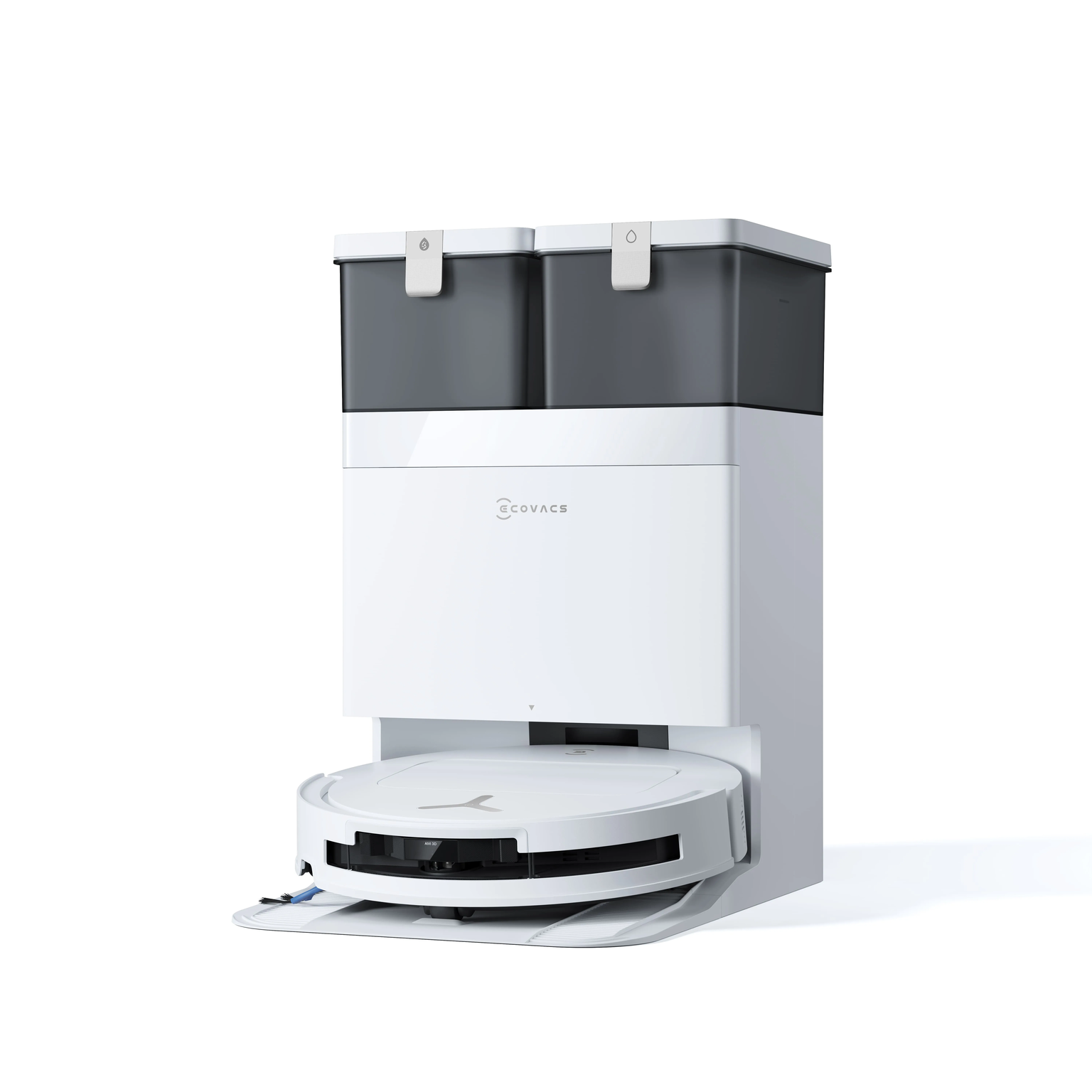 Dulkių siurblys - robotas su stotele Ecovacs Deebot T50 Omni Gen3, balta sp.-1
