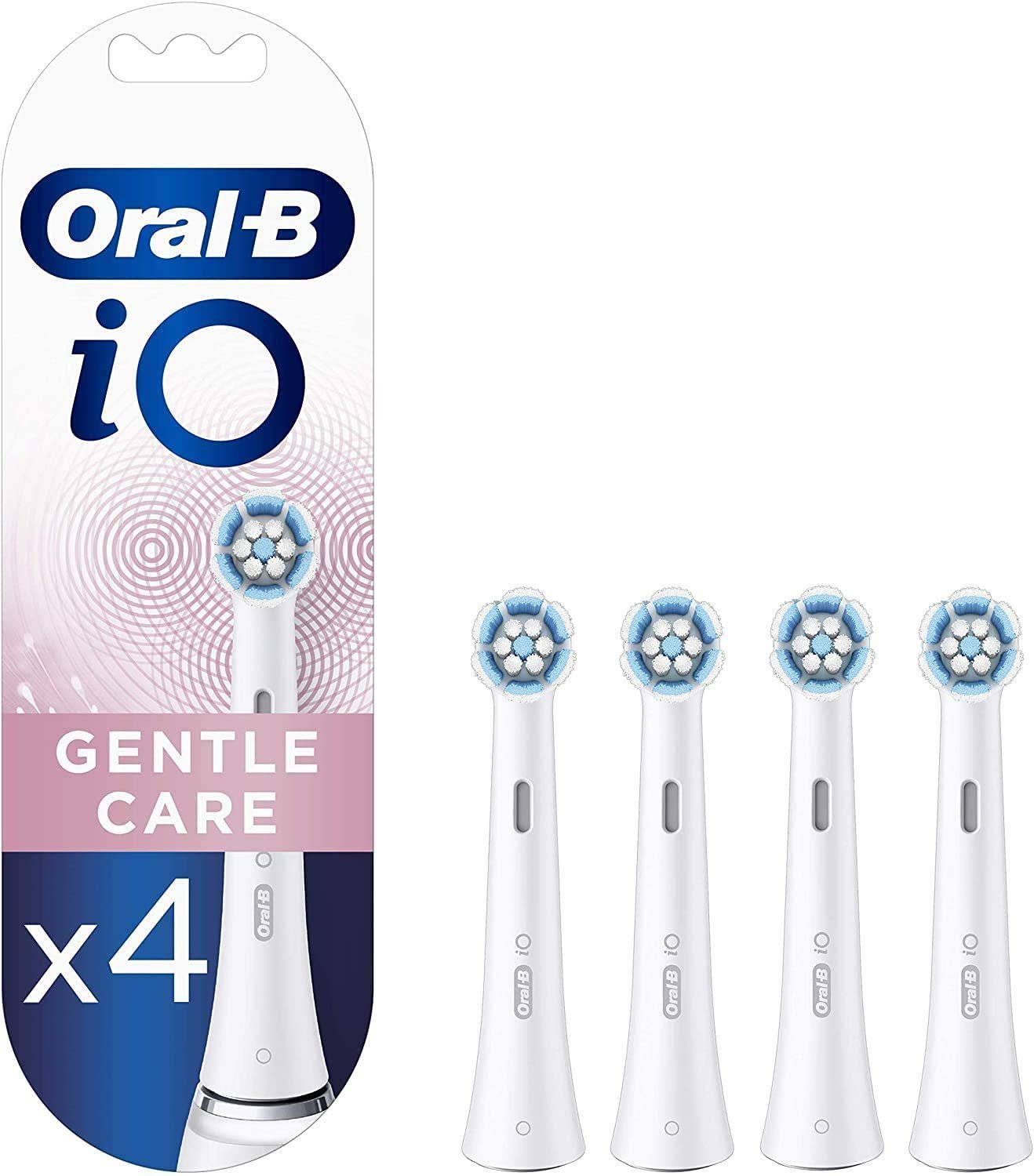 Dantų šepetėlio antgaliai Oral-B iO Gentle Clean, 4vnt.