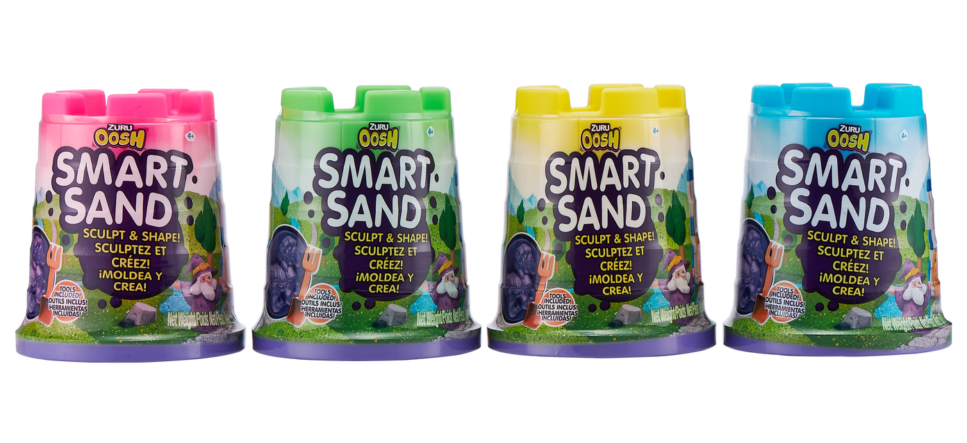 OOSH kinetinis smėlis Smart Sand, serija 1, asort., 8608 - 5