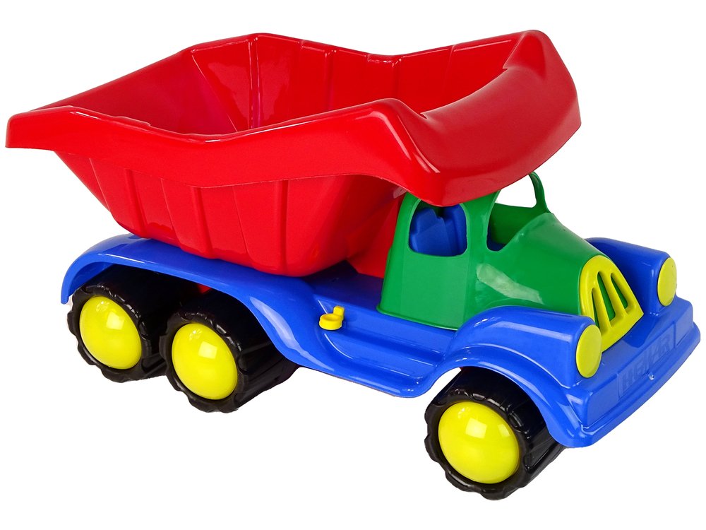 Smėlio žaislų rinkinys su automobiliu, 10 dalių - 8