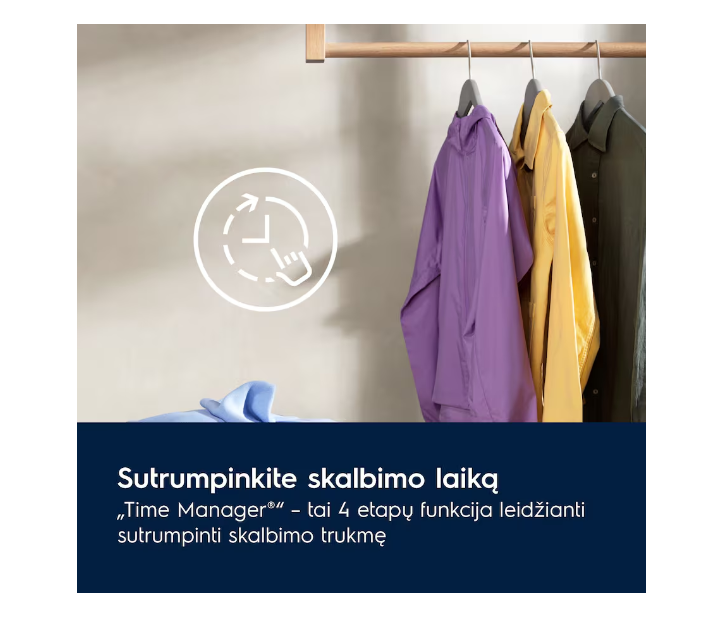 Skalbyklė ELECTROLUX EW6F2281E, 8 kg - 4