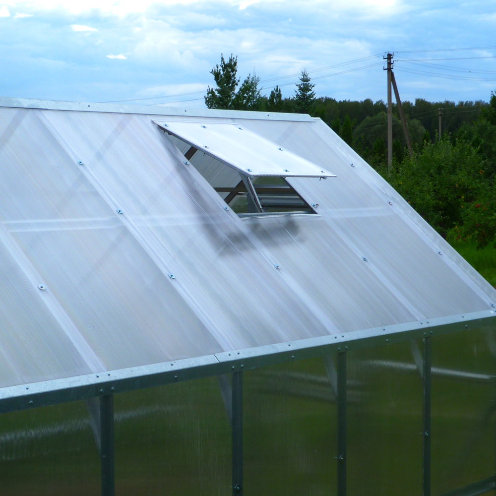 Šiltnamis GASPADINĖ, 4 mm polikarbonato danga, 2.64 x 6 m, 15.84 kv.m - 5