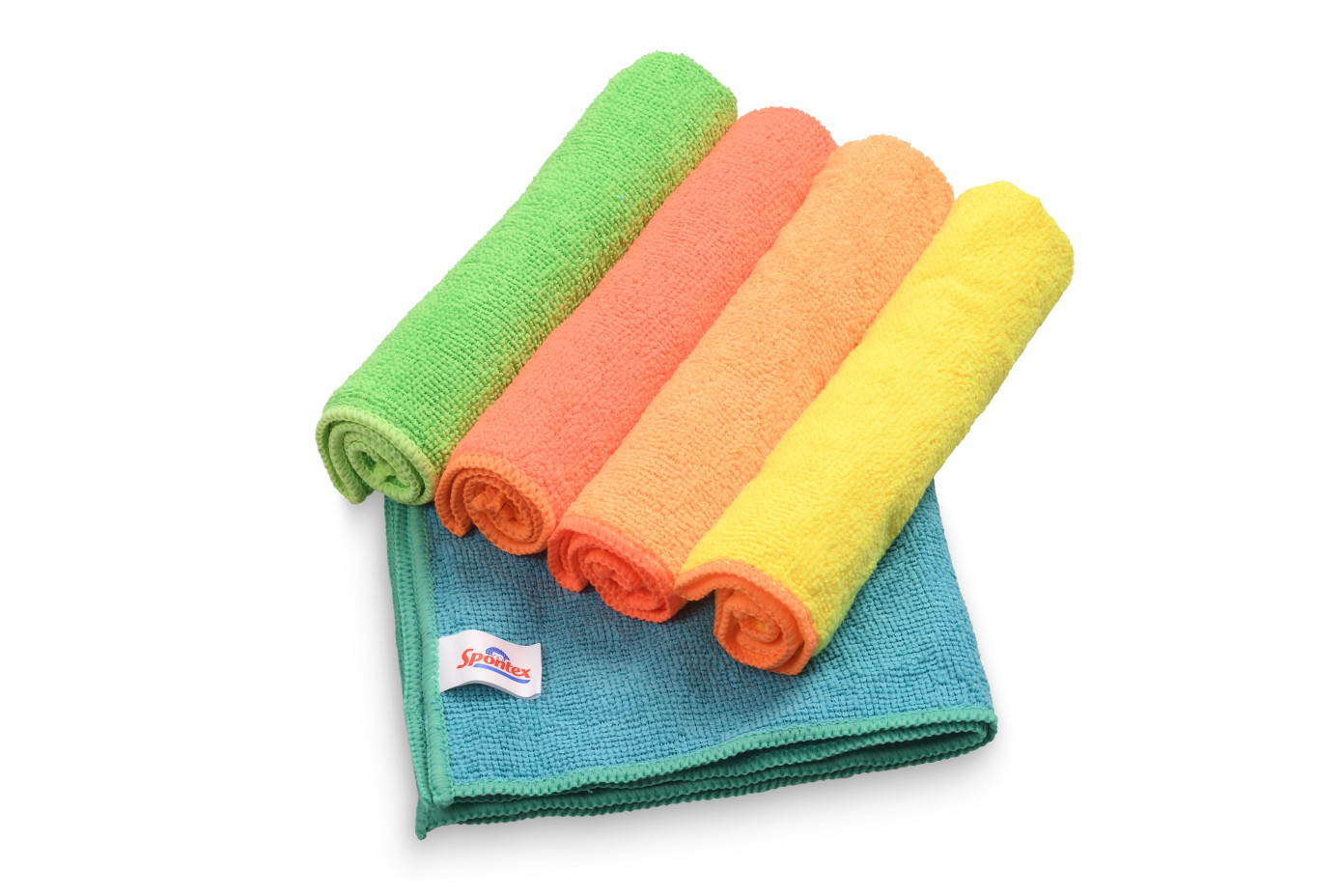 Mikropluošto šluostės SPONTEX XXL 4+1 vnt.-1