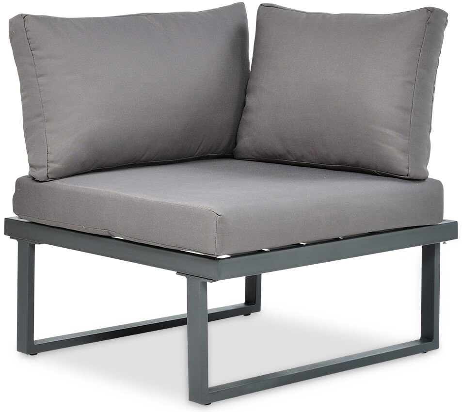 Lauko baldų komplektas EMERSON, Dark Grey - 6