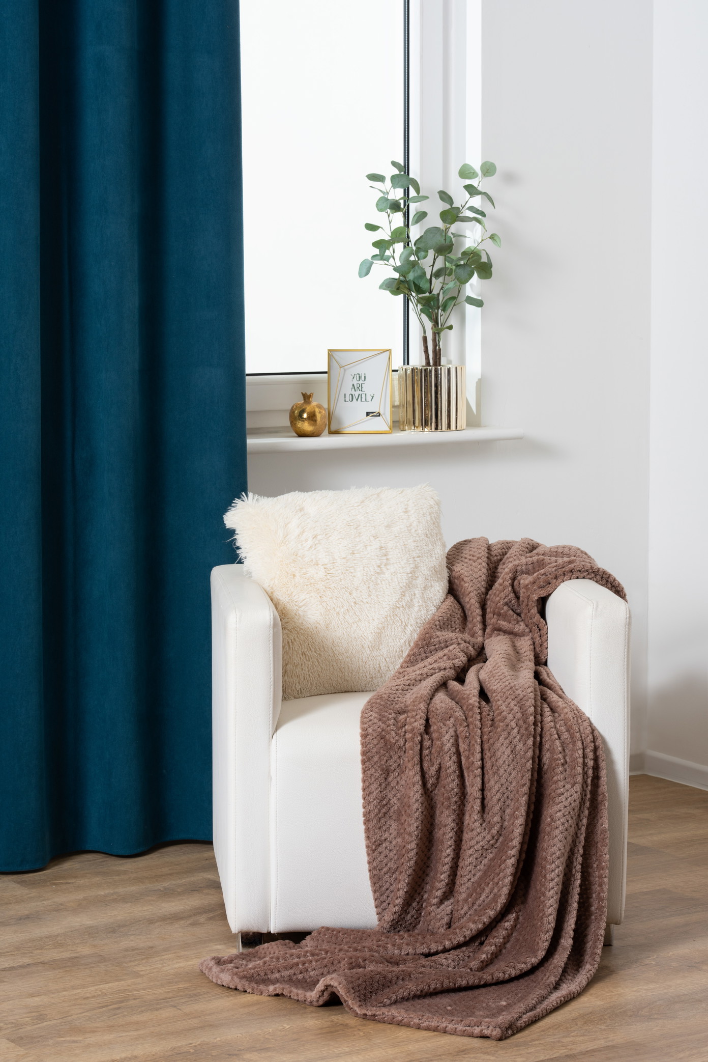 Pledas SPLENDID MANA CAPPUCINO, 150 x 200 cm, 100% poliesterio-0