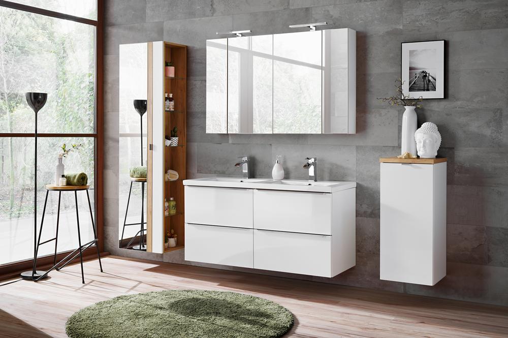 Vonios spintelė COMAD CAPRI WHITE 811B FSC, balta - 4