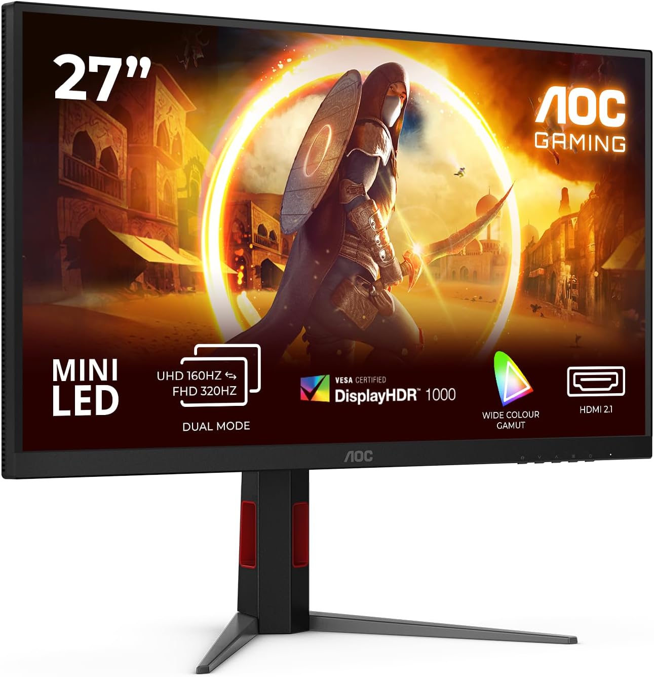 Monitorius AOC U27G4XM, 27", 1 ms - 3