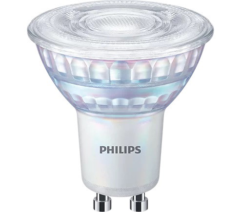 LED lemputė PHILIPS, 36D, GU10, 3,8W (=50W), 2200-2700K, 345 lm, dimeriuojama, šiltos sp.-0