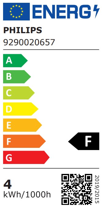 LED lemputė PHILIPS, 36D, GU10, 3,8W (=50W), 2200-2700K, 345 lm, dimeriuojama, šiltos sp.-1