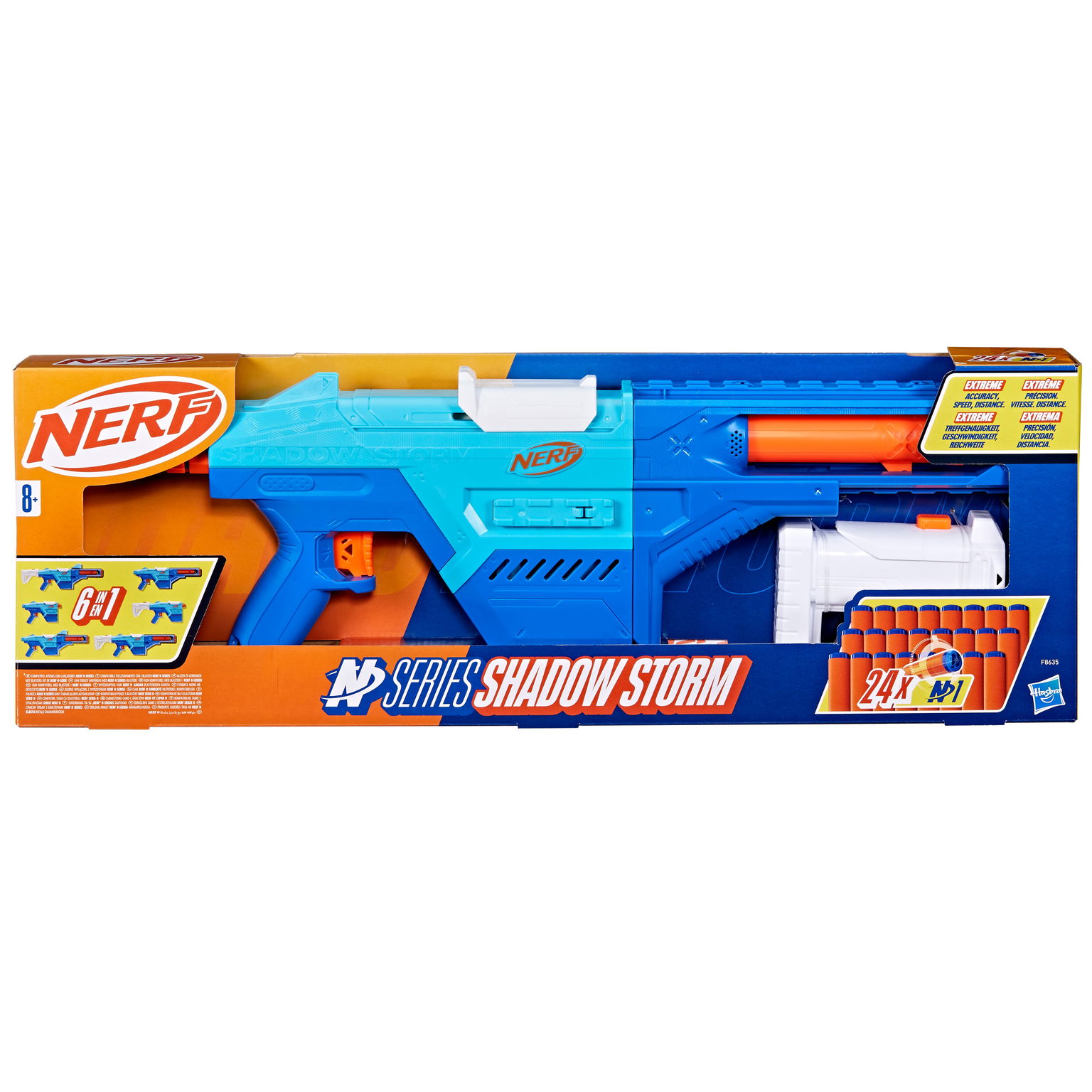 Žaislinis šautuvas NERF N Series Shadow Storm-0