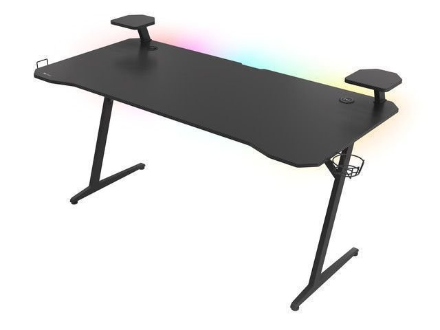 Žaidimų stalas Genesis Holm 510 RGB, juoda
