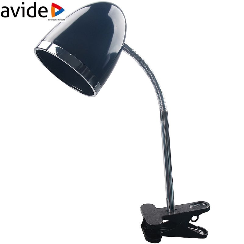 Stalinis šviestuvas su gnybtu AVIDE, E27, max 15 W, juodos sp., 16 x 16 x 33 cm - 1