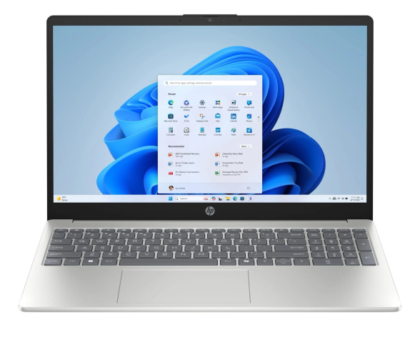Nešiojamas kompiuteris HP 15-FD1899NR 15.6'' FHD Intel Core 7 150U 16GB 512GB SSD W11H, sidabro-0