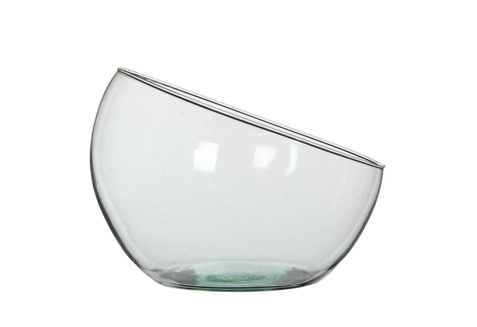 Stiklinė vaza LAIVELIS, 18x19,5 cm, 146873