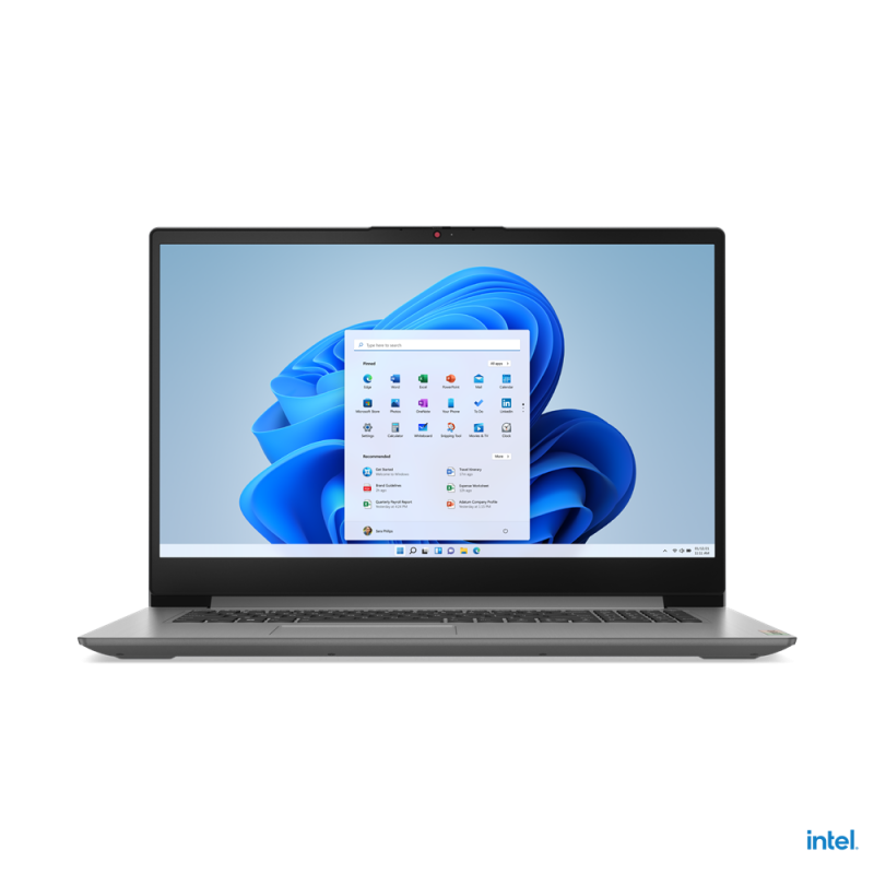 Nešiojamas kompiuteris Lenovo IdeaPad 3 17IAU7 17.3" HD+ i3-1215U, 8GB, 128GB, pilka-0