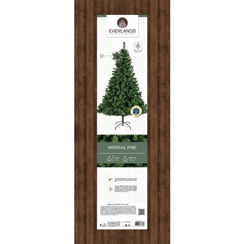 Dirbtinė eglutė EVERLANDS Imperial Pine, 97 x 150 cm - 6