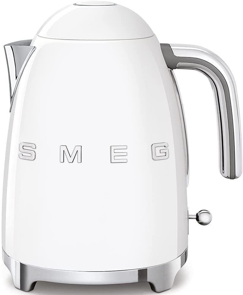 Elektrinis, nerūdijančio plieno virdulys SMEG KLF03WHEU, 1,7 l, balta sp.-0