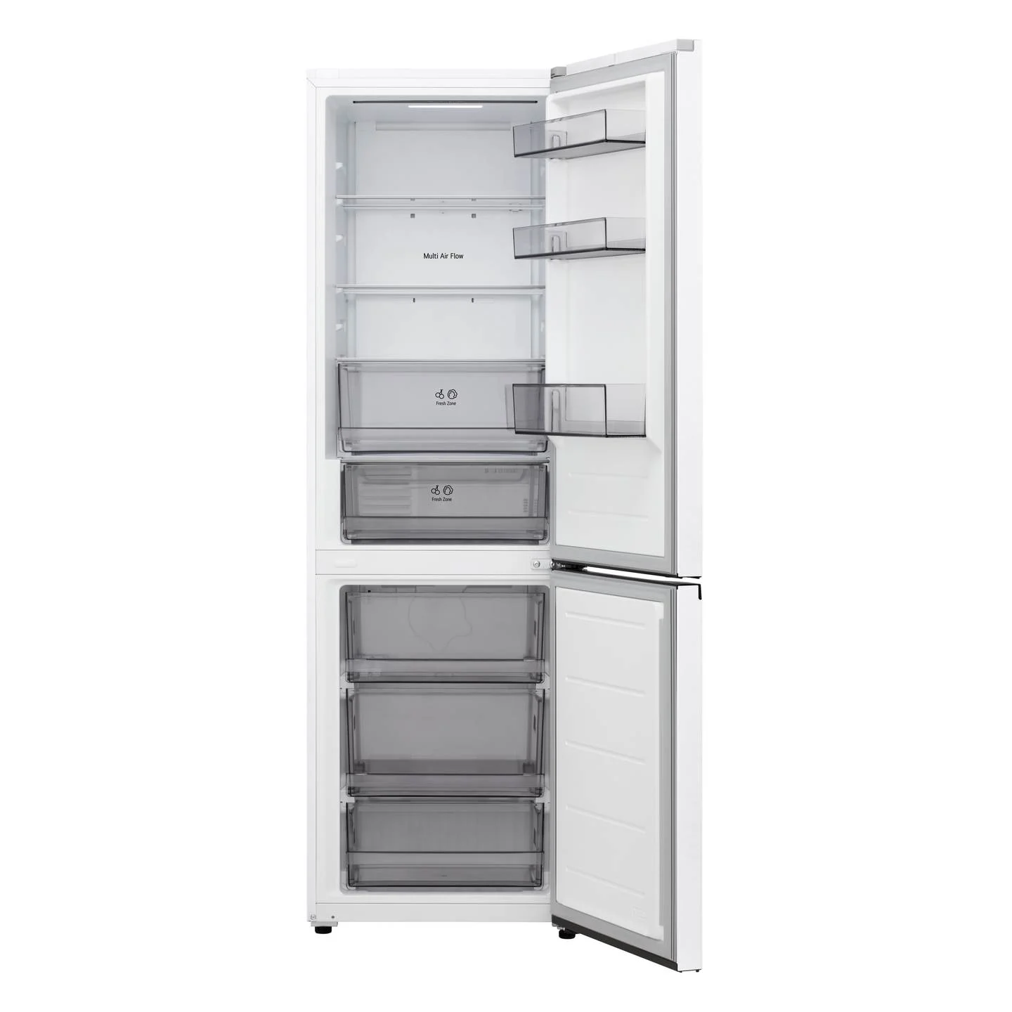 Šaldytuvas su šaldikliu LG GBBSJ10ESW, baltos sp., 186 cm-1