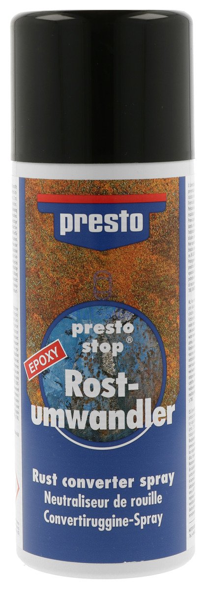Rūdžių surišėjas ir gruntas metalui PRESTO, rusvai gelsvos sp., 150 ml-0