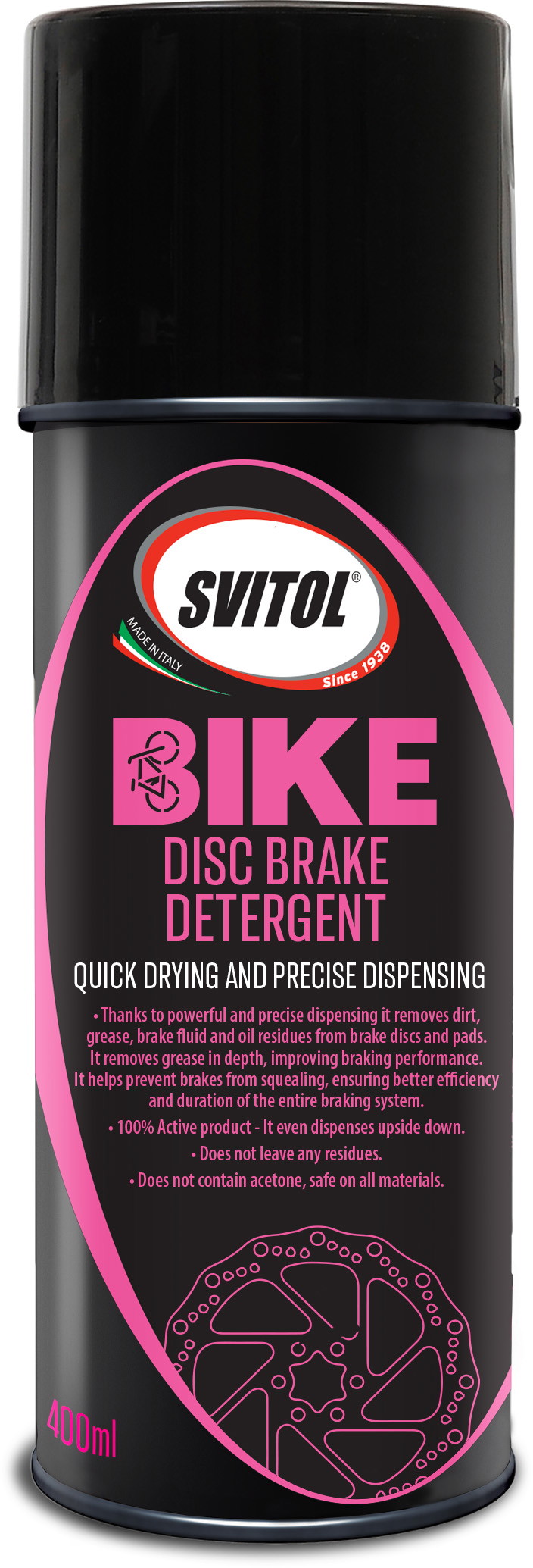 Dviračio stabdžių sistemos valiklis SVITOL, 400 ml-0
