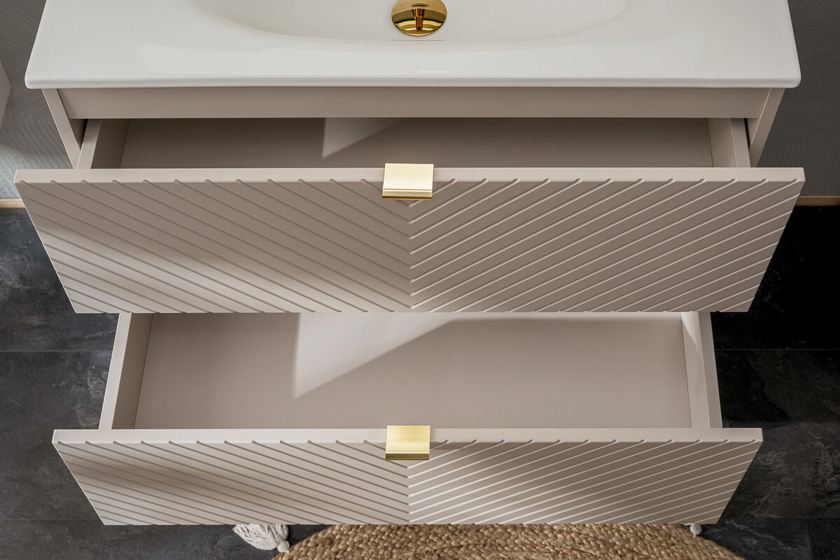 Apatinė vonios spintelė VIVA CASHMERE 82-80-2S, kašmyro - 6
