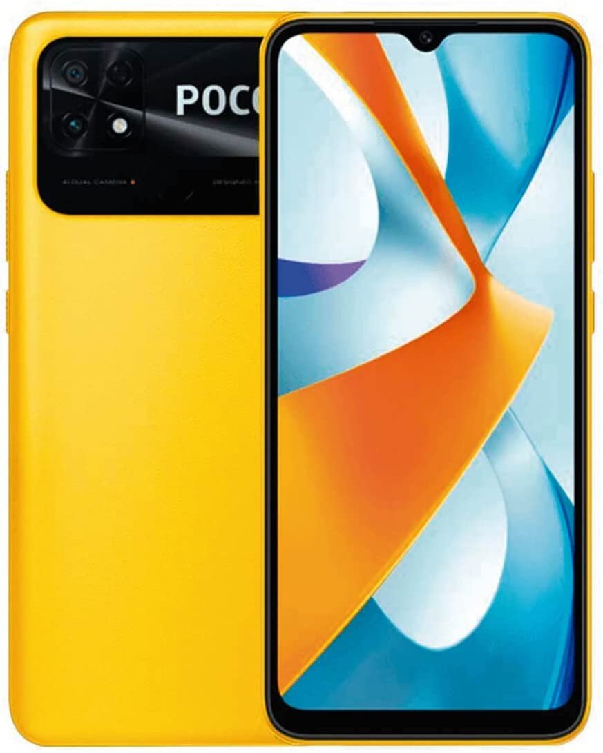 Mobilusis telefonas Poco C40, 64 GB, Geltona
