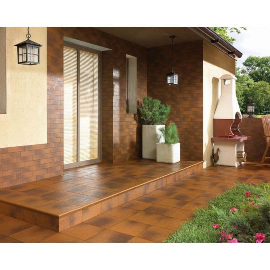 Klinkerio plytelės SEMIR BROWN, 6,5 x 24 x 0,7 cm-1