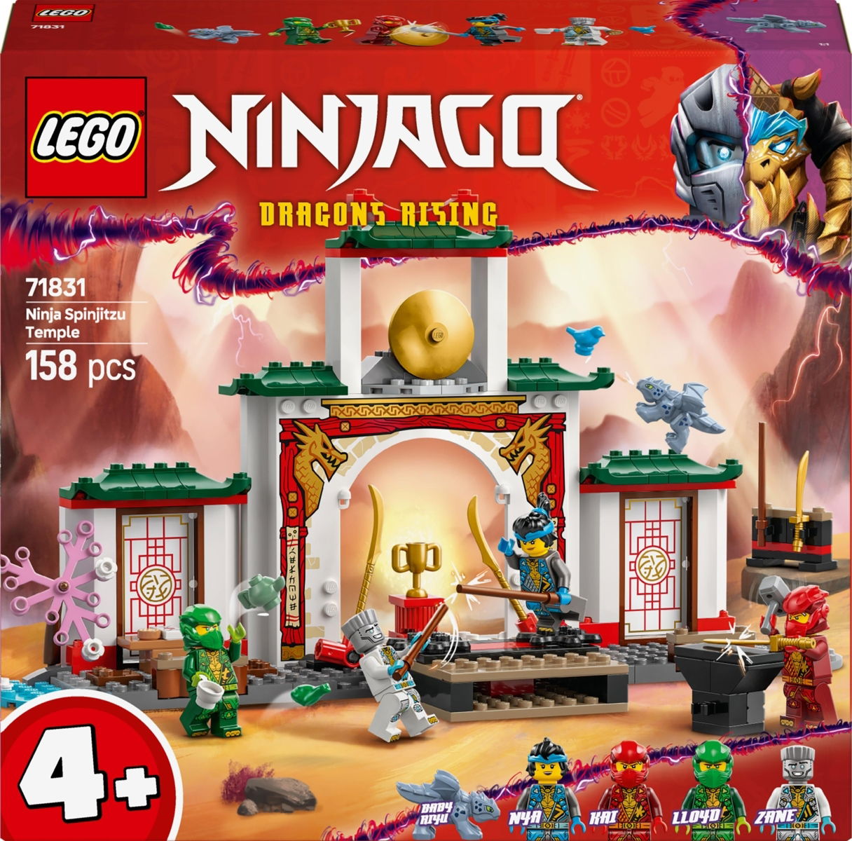 Konstruktorius LEGO Ninjago Ninja Spinjitzu Temple-0
