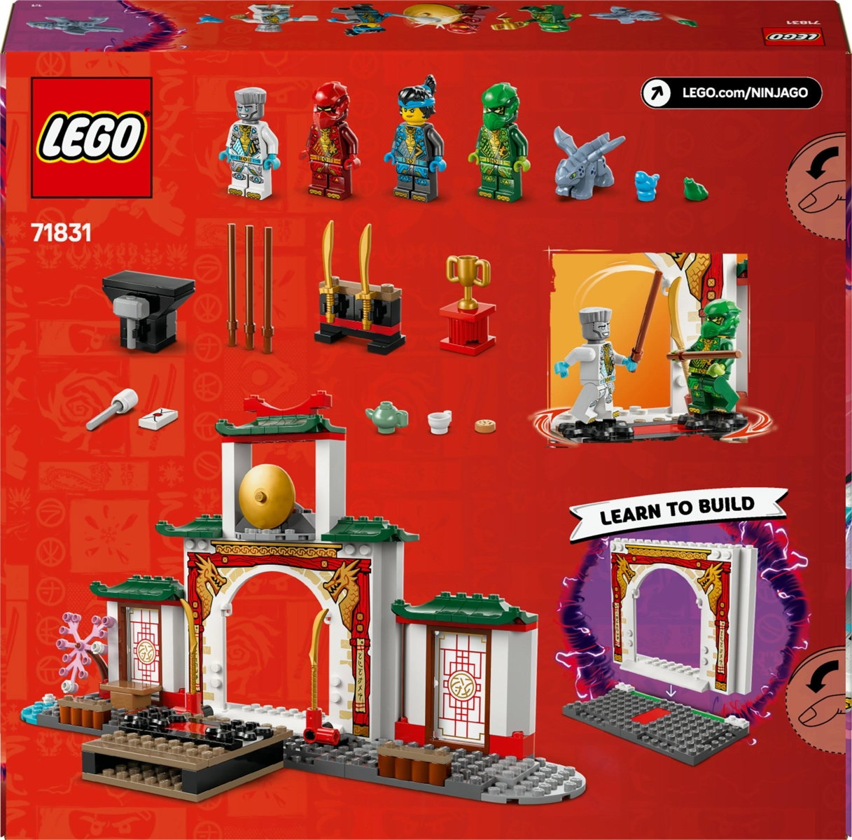 Konstruktorius LEGO® Ninjago Ninja Spinjitzu Temple, 71831 - 8