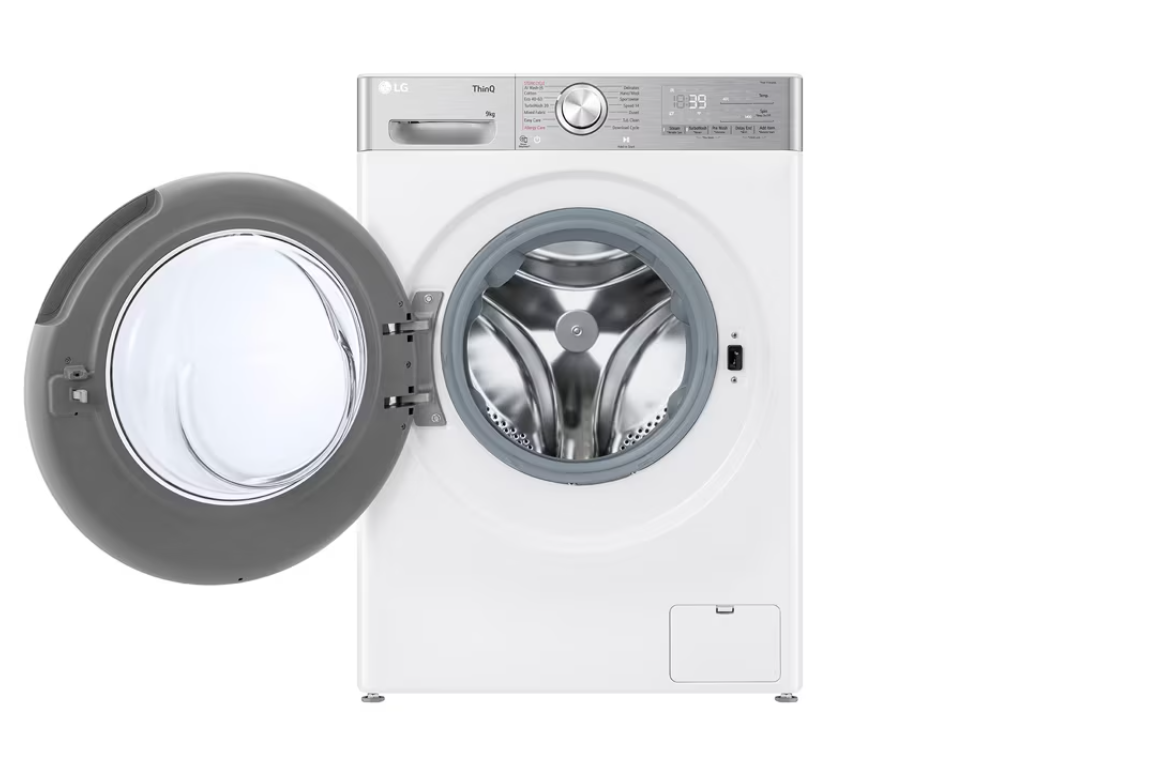 Skalbimo mašina LG F4WR909P3W, 9 kg, balta - 2