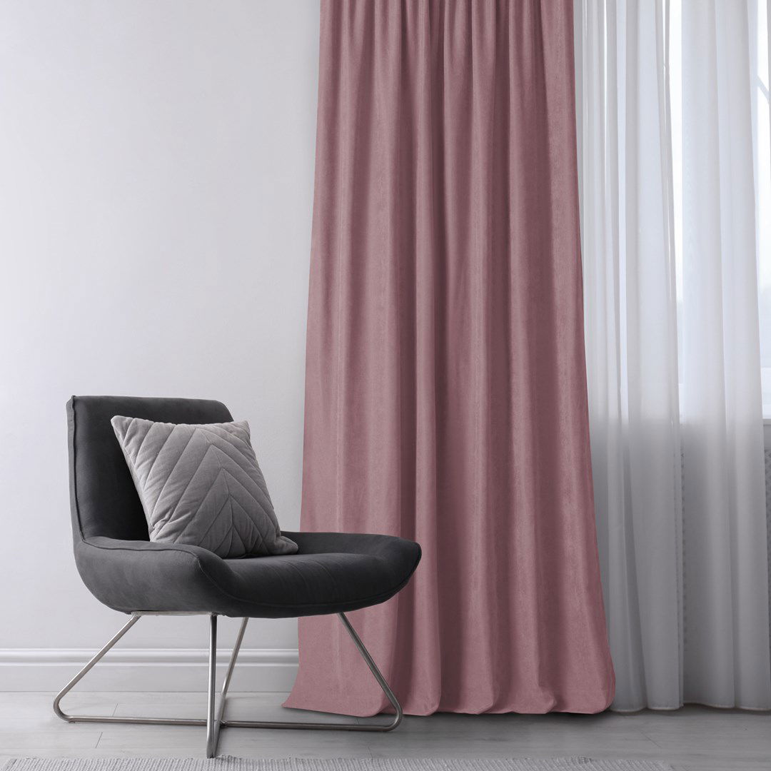 Naktinė užuolaida MILANA ROSE PLEAT, 220x270 cm - 4