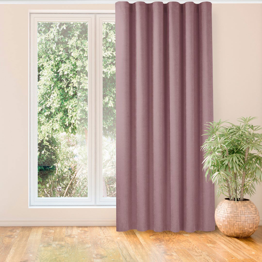 Naktinė užuolaida MILANA ROSE PLEAT, 220x270 cm - 2
