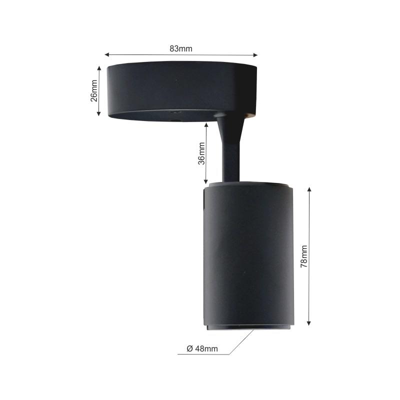 Taškinis LED šviestuvas TOPE TELA, 10 W - 3