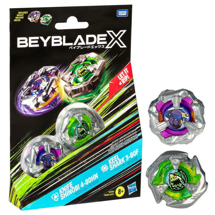 Suktukas BEYBLADE X, 2 vnt. įvairių sp., - 4